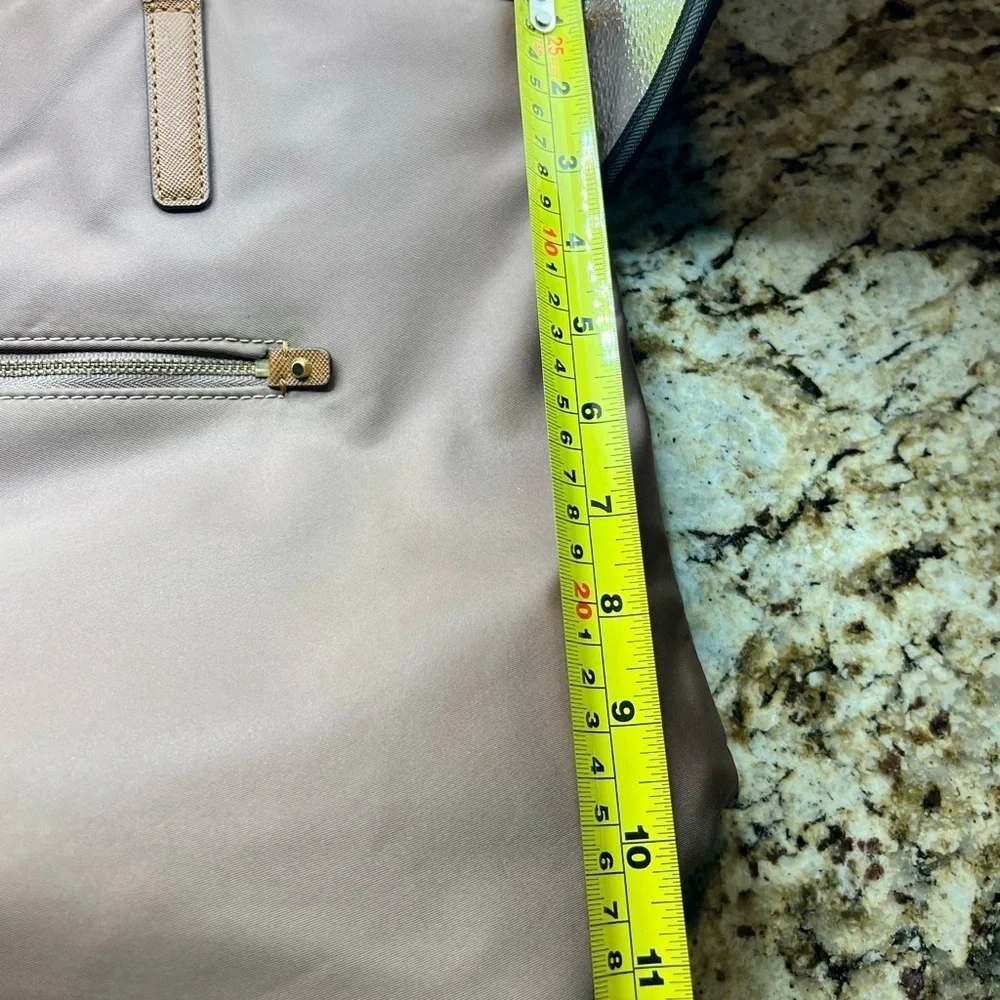 Michael Kors Satin Taupe Bag - Picture 6 of 8